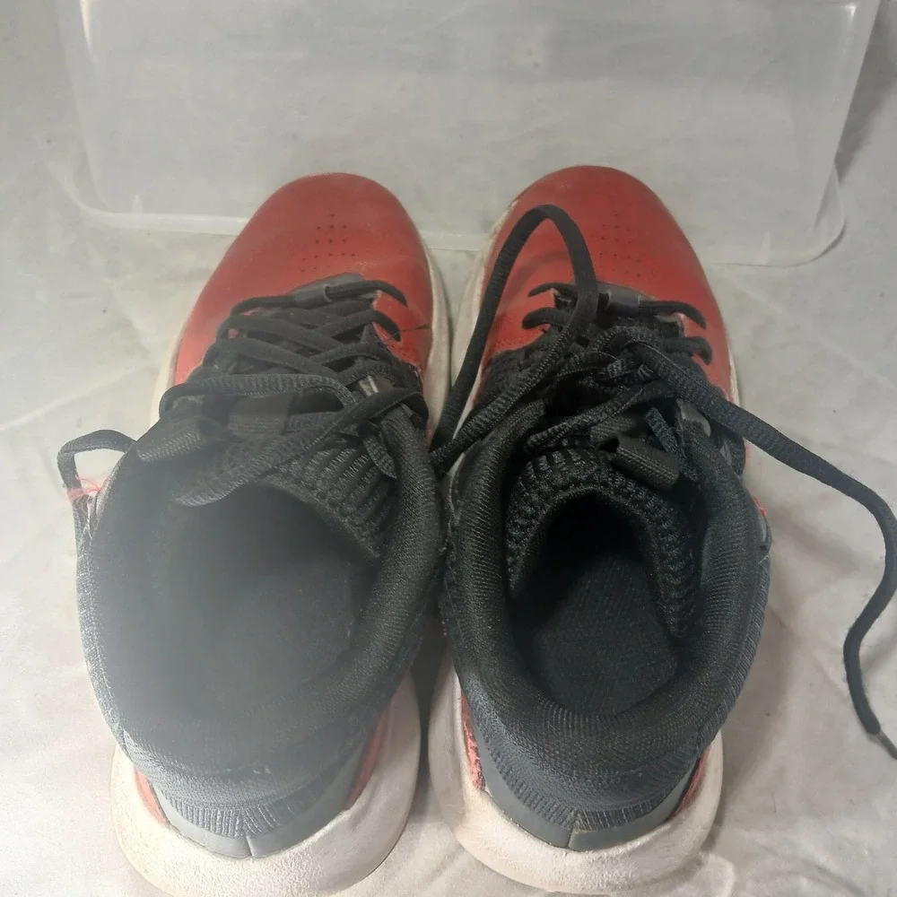 Under Armour Kids Basketball Shoes Red‎ Black Youth Size 5Y